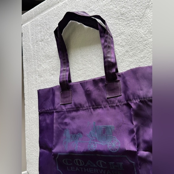 Coach Nylon X Leather Tote Bag - Picture 7 of 11